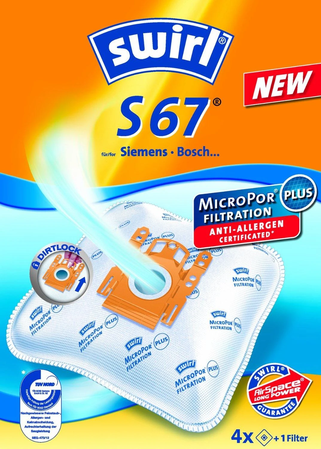 „Swirl S 67 MP Plus AirSpace“.