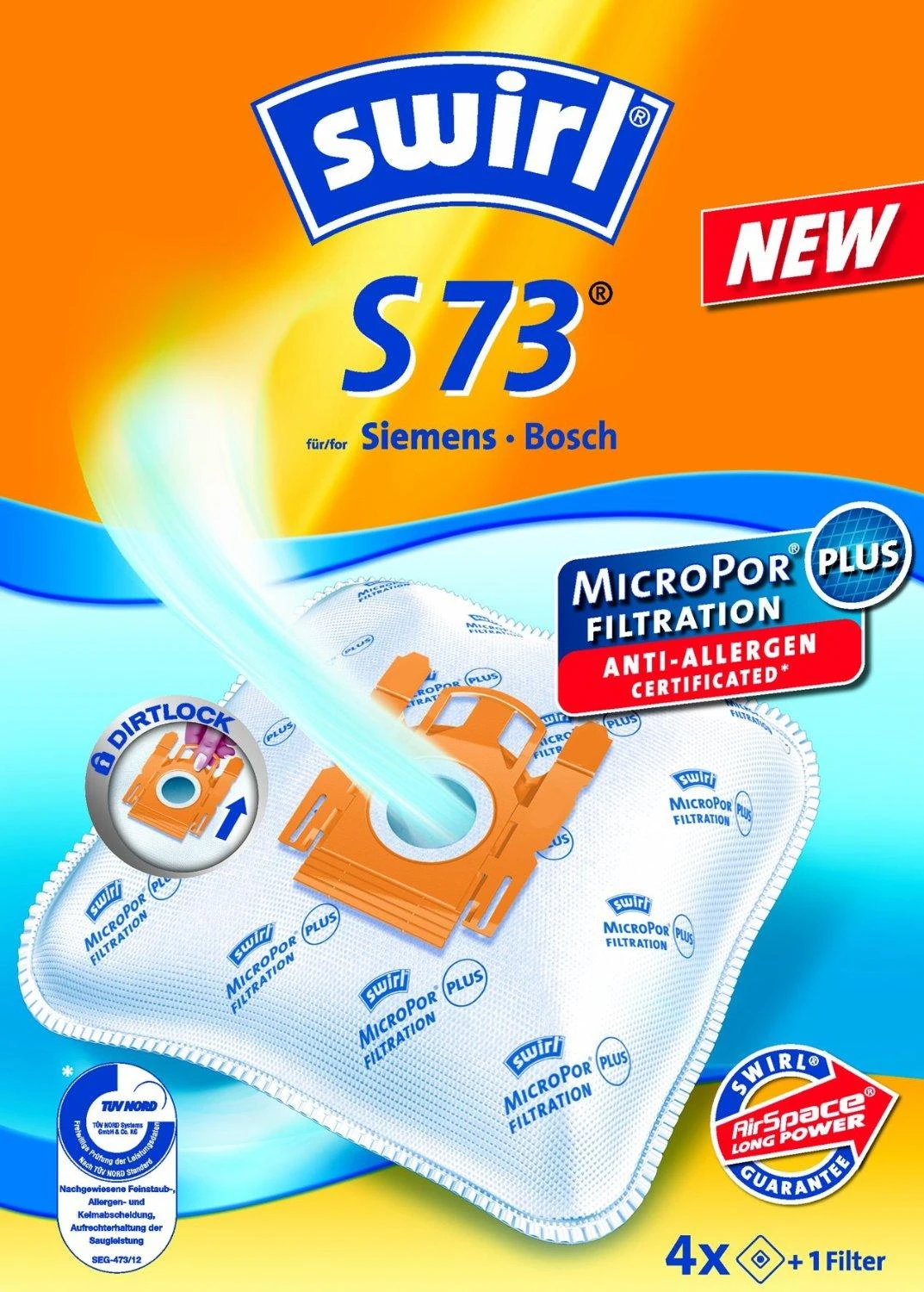 SWIRL S73/4 MP Plus Ds filtrai