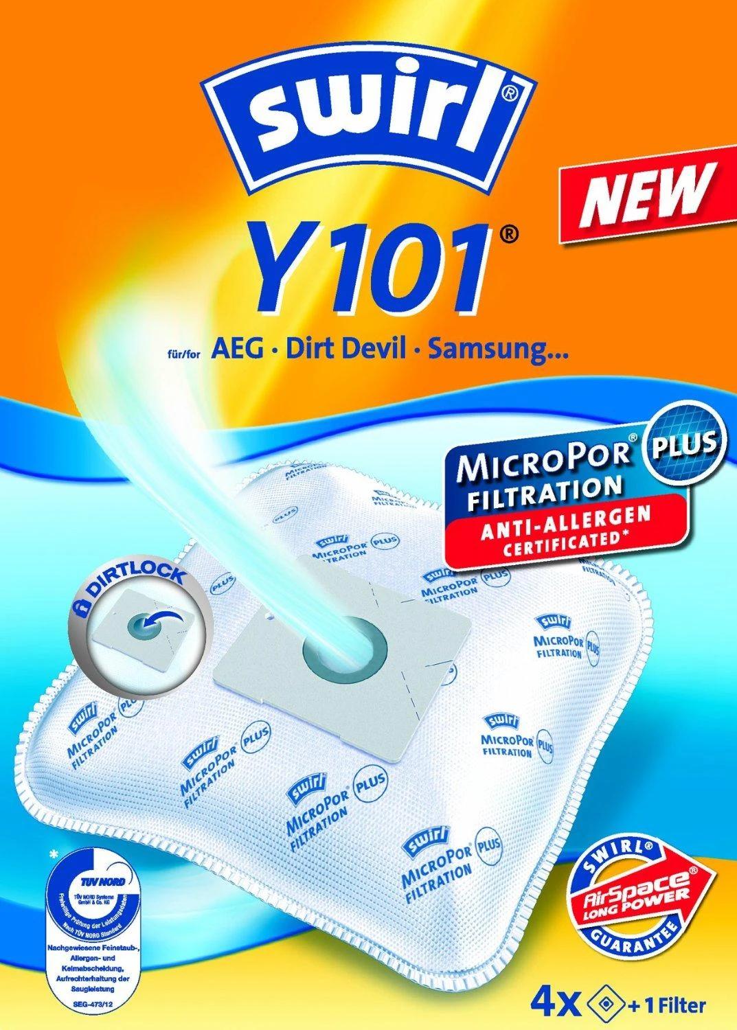 SWIRL Y101/4 MP Plus Ds filtrai