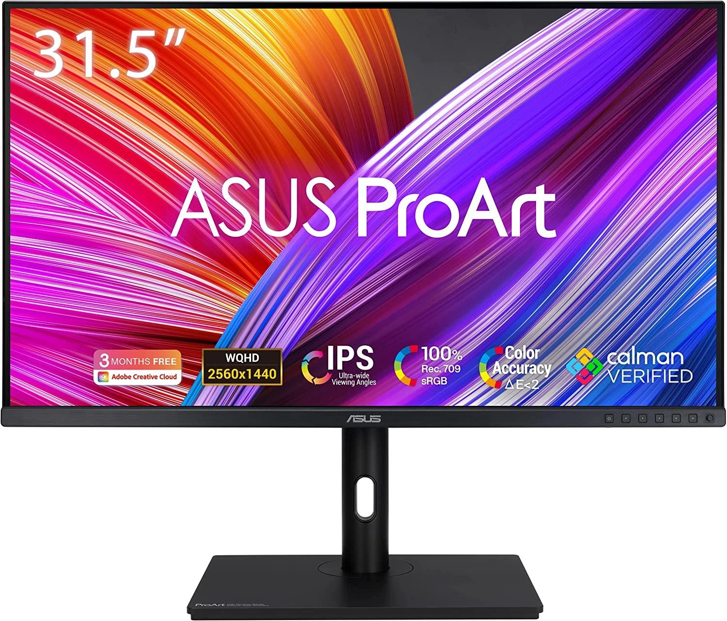 Monitorius Asus ProArt PA328QV, 32" WQHD IPS, 100% sRGB, HDR