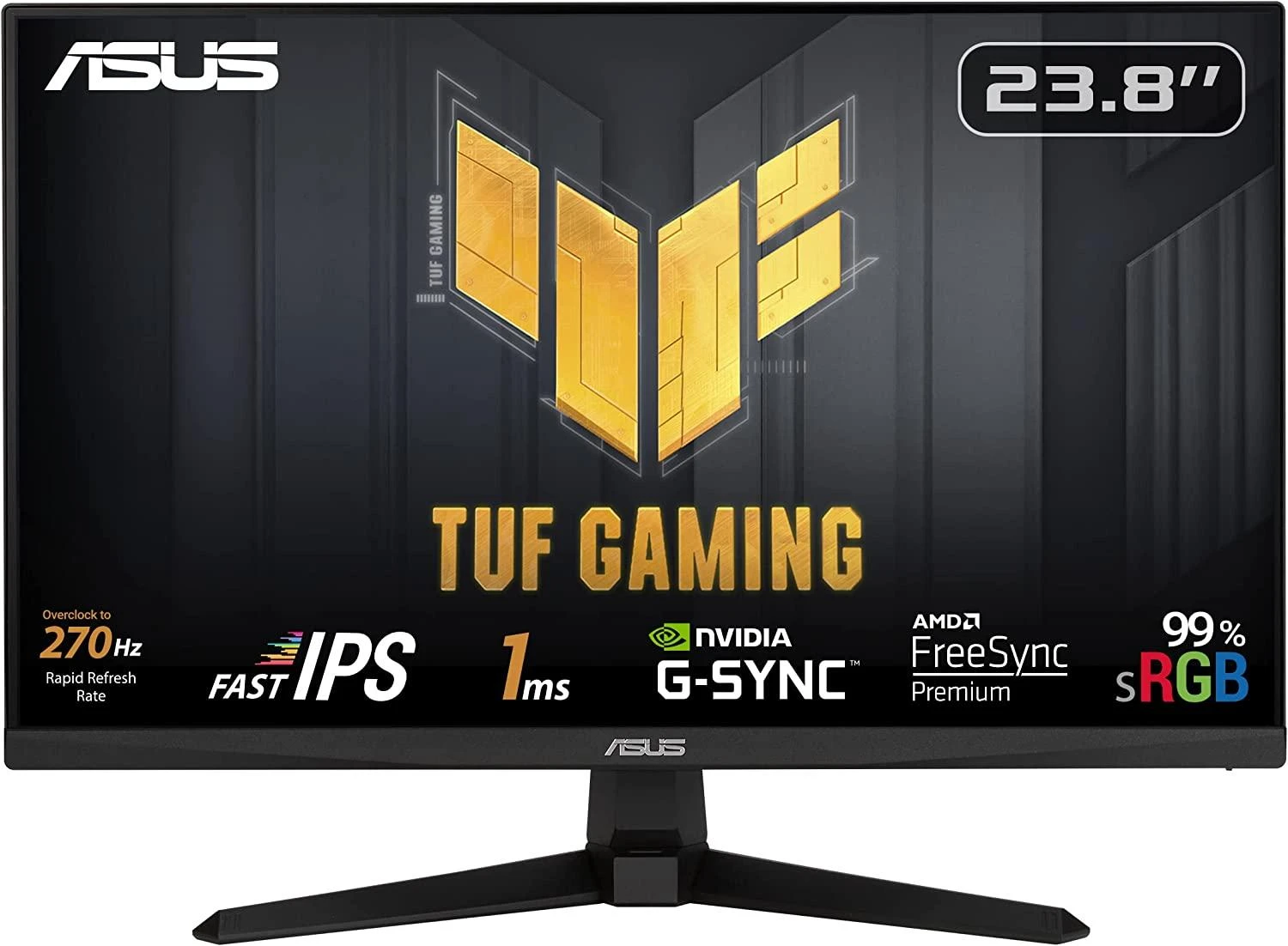 Monitorius ASUS TUF GAMING VG249QM1A / 60.5 CM (23.8") / 1920x1080 / 270 Hz / 1ms