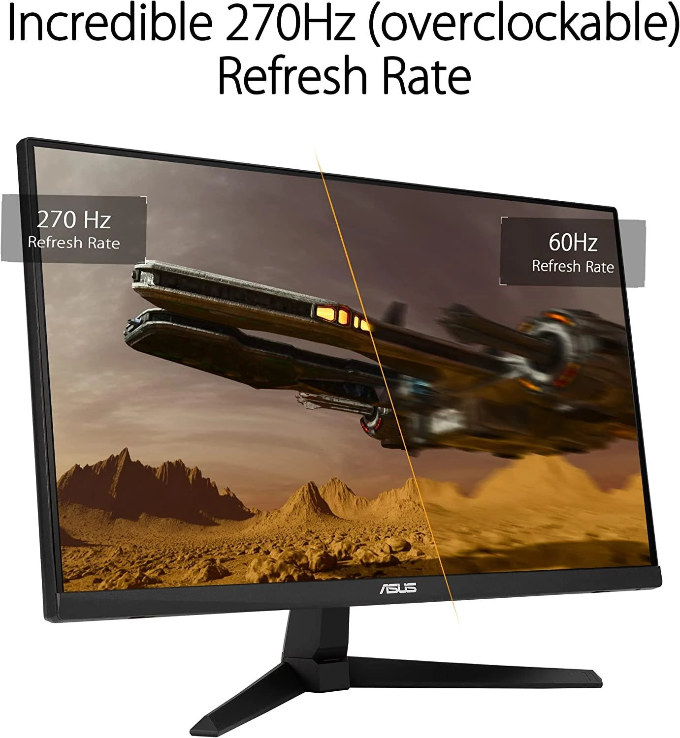 Monitorius ASUS TUF GAMING VG249QM1A / 60.5 CM (23.8") / 1920x1080 / 270 Hz / 1ms
