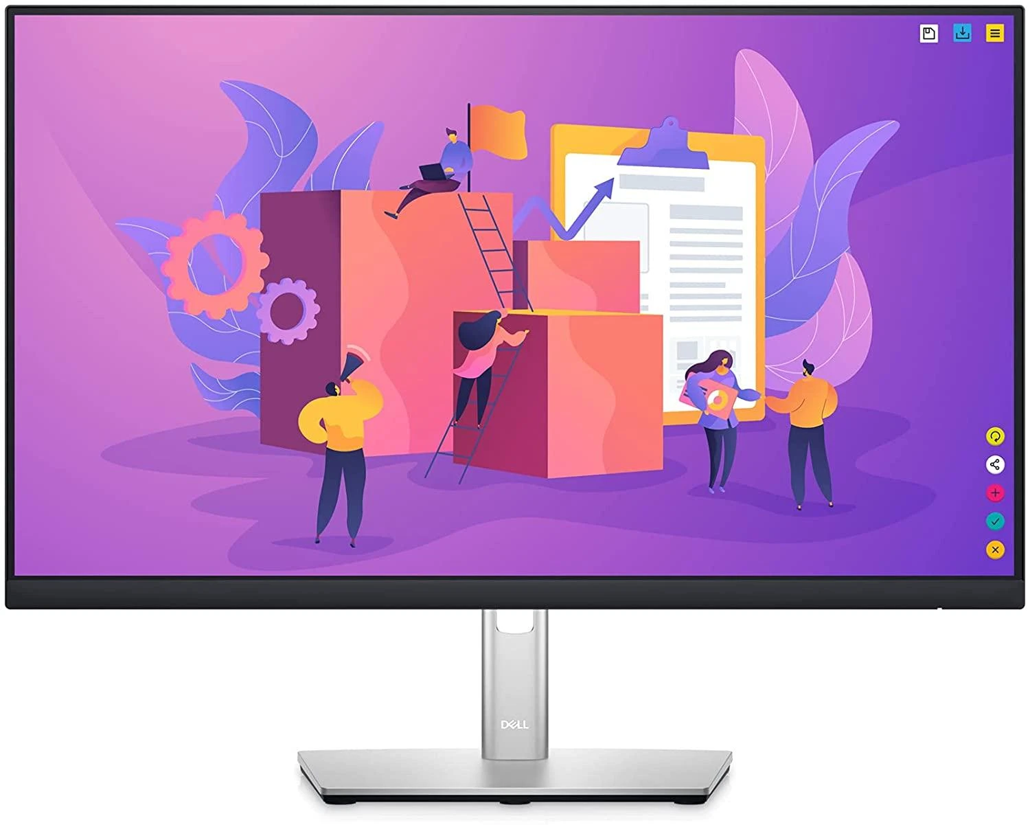 Monitorius Dell | LCD | P2422H | 24 " | IPS | FHD | 16:9 | 60 Hz | 5 ms | 1920 x 1080 | 250 cd/m² | Audio | HDMI jungtys quantity 1 | Sidabrinis | Garantija 36 mėn.