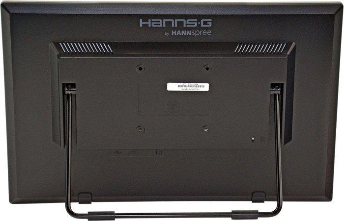 Monitorius Hannspree HT 161 HNB 39,6 cm (15.6") 1366 x 768 pikseliai Juoda „Multi-touch“ Stalo paviršius