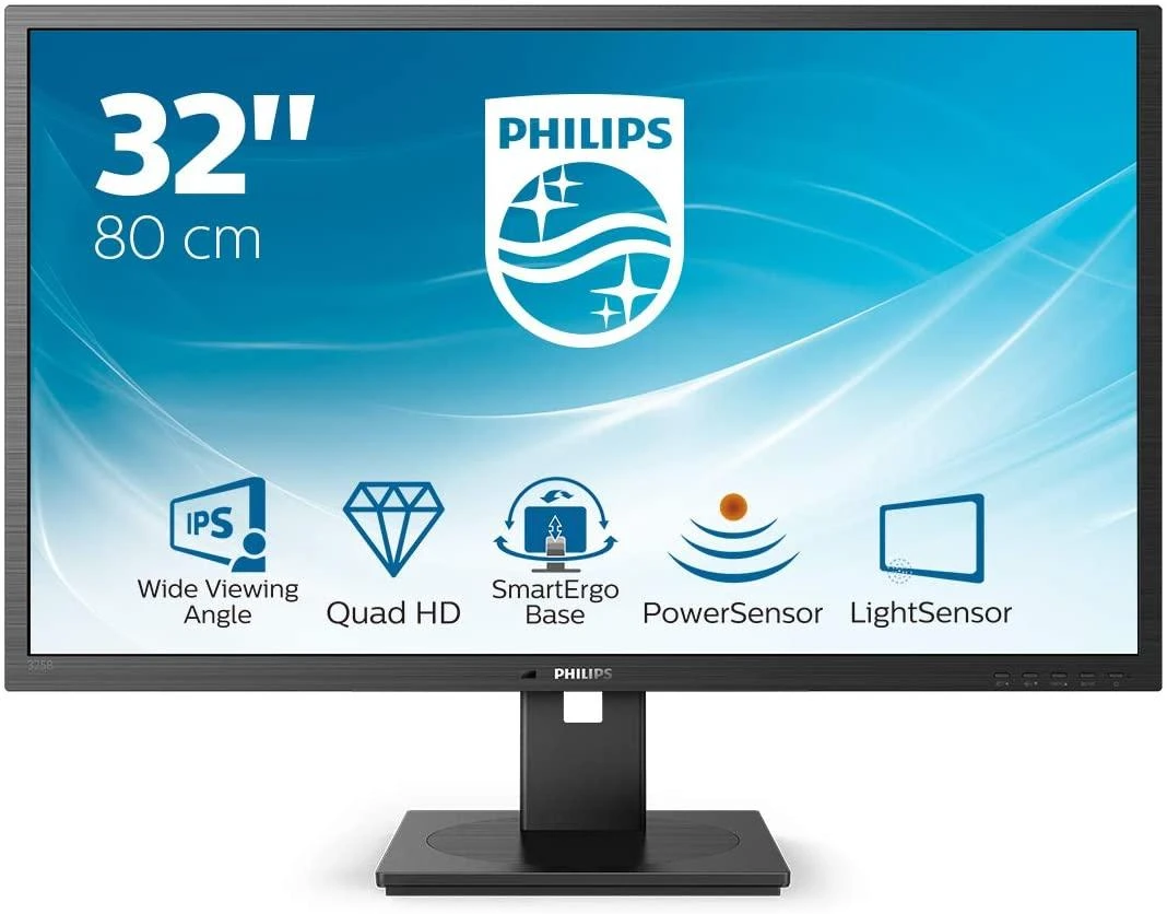 Monitorius PHILIPS 325B1L/00 32" QHD IPS HAS USB/DP/HDMI