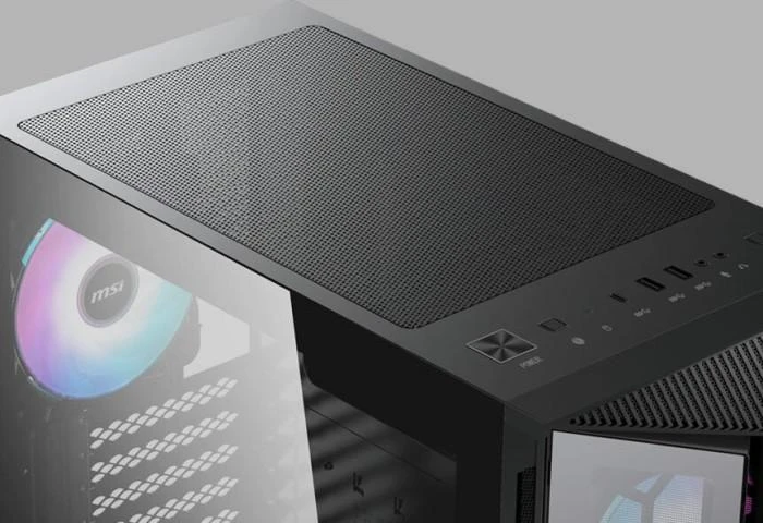 Kompiuterio korpusas MSI MPG GUNGNIR 110R/Mid Tower/Juodas