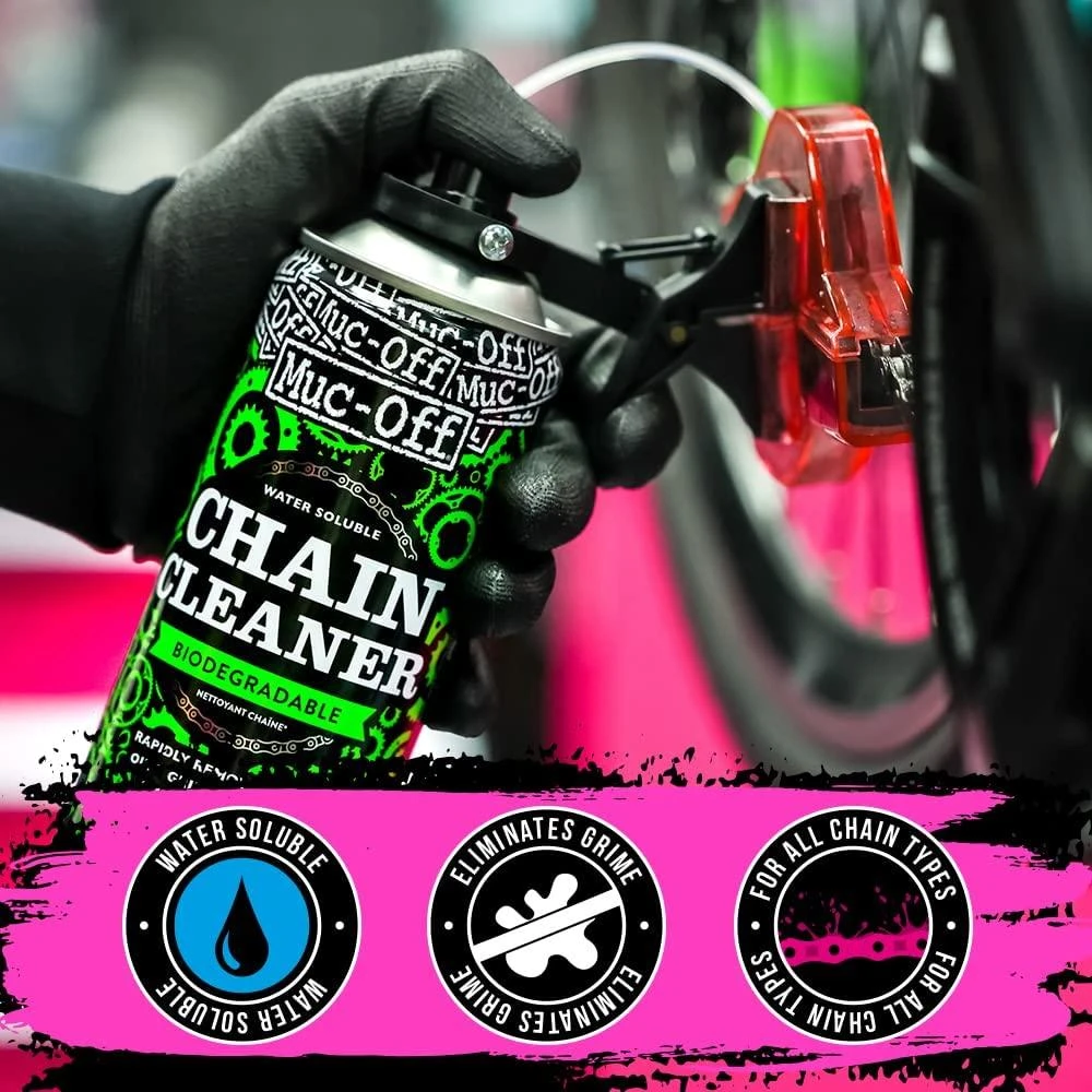 Muc-Off BIO grandinių valiklis su poveržle, 400 ml