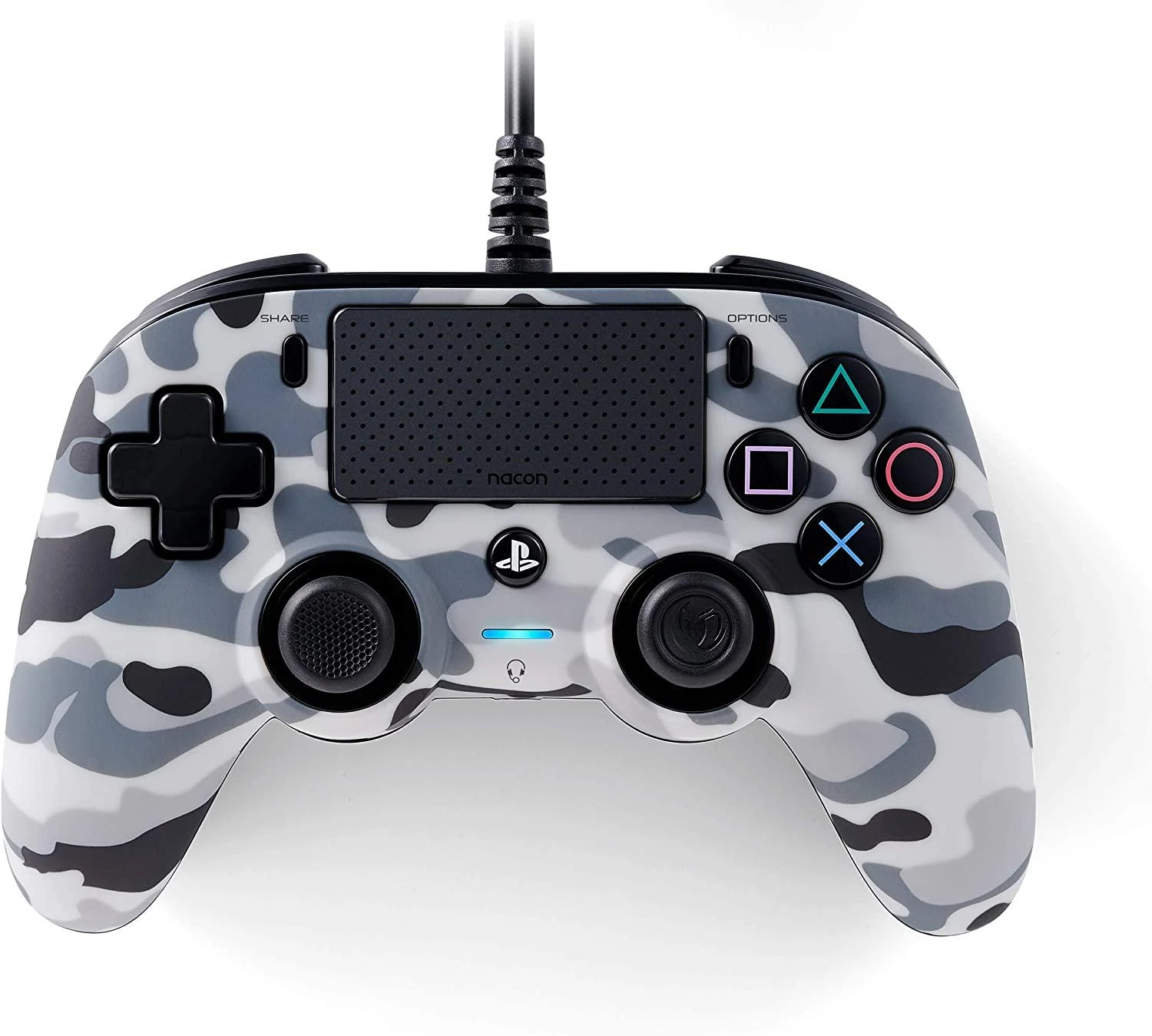 Nacon Playstation 4 laidinis valdiklis (Camo Pilkas)