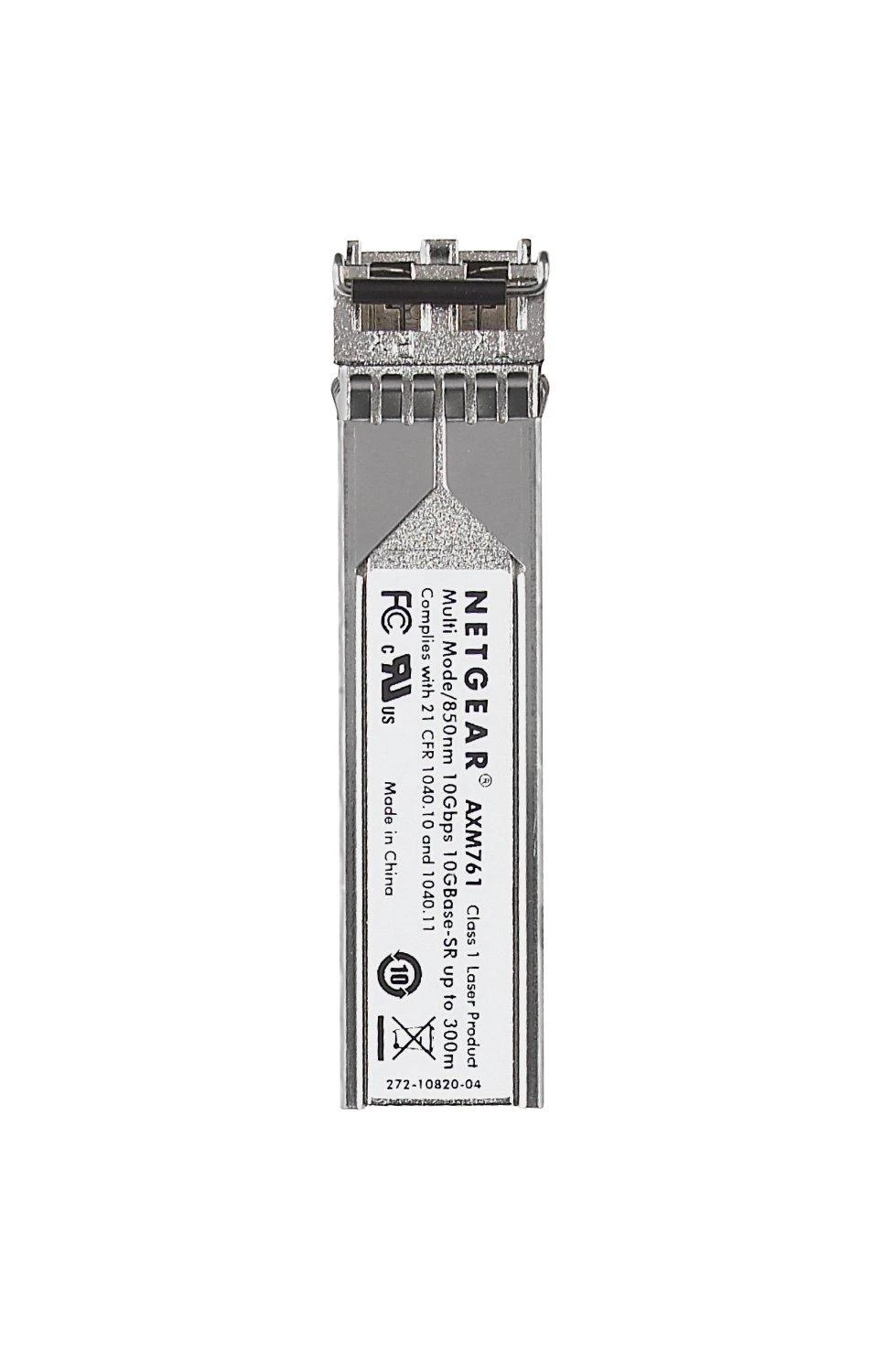 Šakotuvas Netgear AXM761-10000S SFP+, kelių režimų šviesolaidis, dvigubas LC, 10/100/1000/10000 Mbit/s, maksimalus perdavimo atstumas 550 m