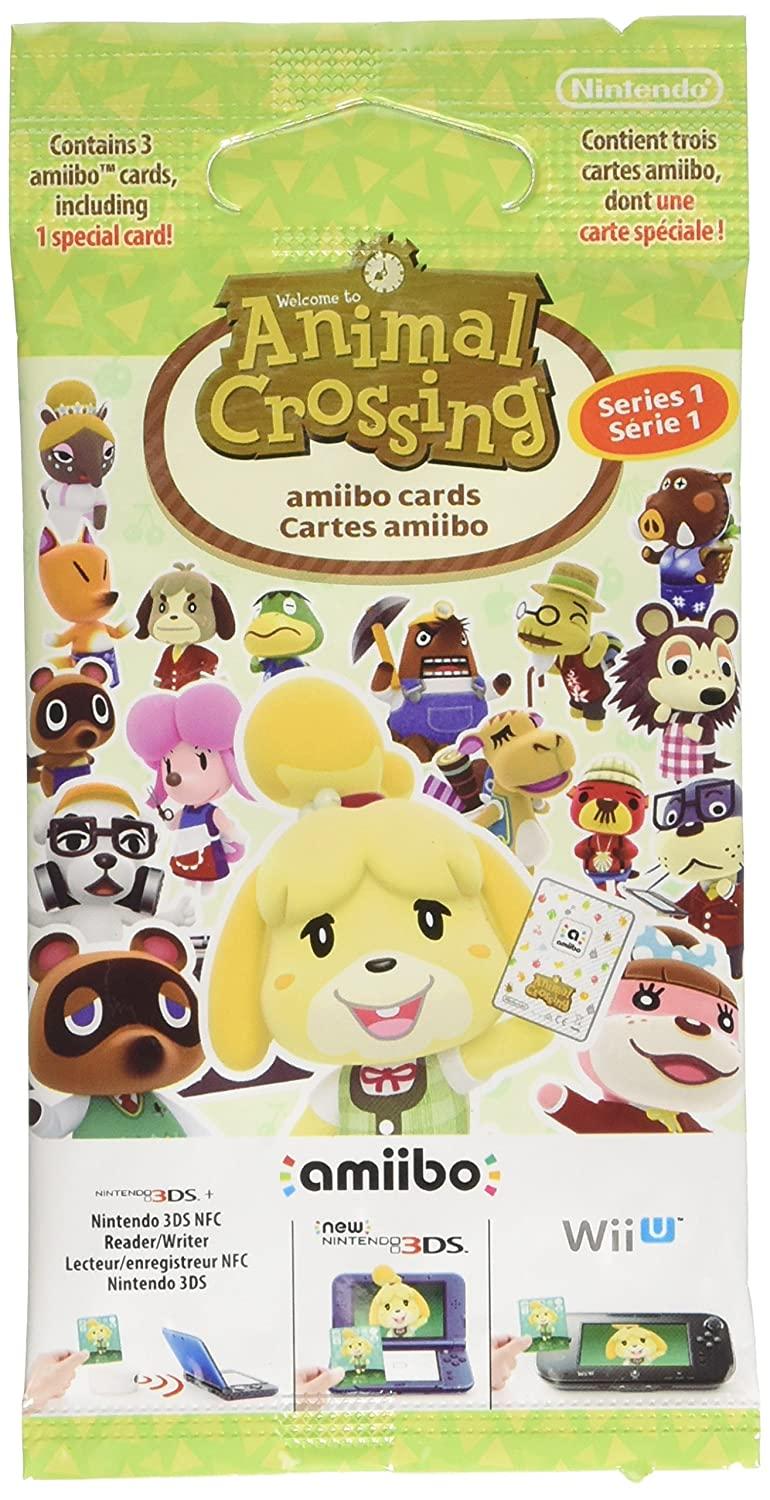 Nintendo Animal Crossing amiibo Kortelės Serija 1 (3vnt)