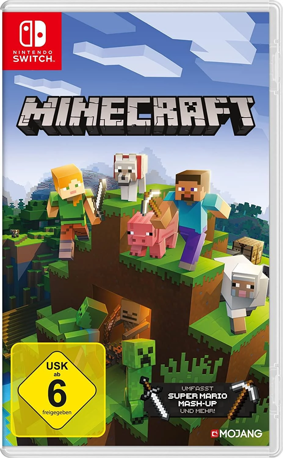 Žaidimų konsolė „Nintendo Switch“ „Minecraft“ leidimas