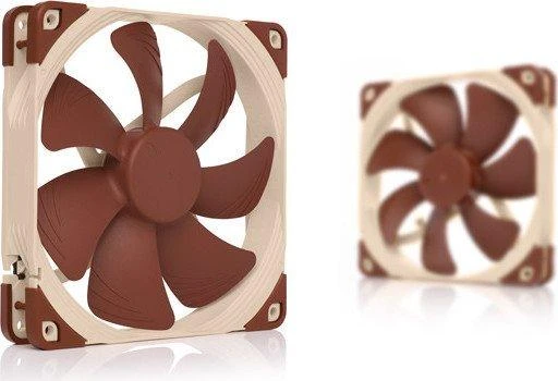 Noctua NF-A14 Kompiuterio dėklas Fan 14 cm rusvai gelsvas, Brown