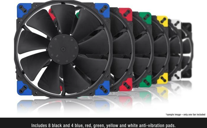 Noctua NF-A20 PWM CH.BK.S computer cooling system Kompiuterio dėklas Fan 20 cm Juodas