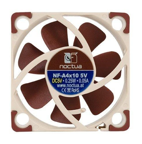 Noctua NF-A4x10 5V Kompiuterio dėklas Fan 4 cm rusvai gelsvas, Brown