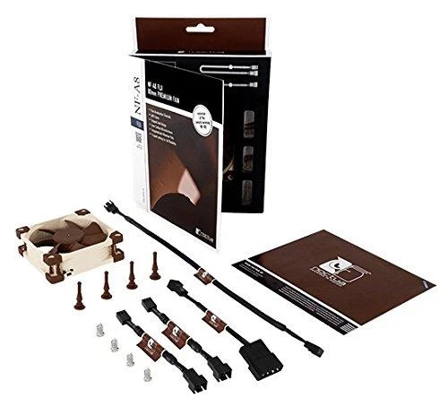 Noctua NF-A8 ULN computer cooling system Kompiuterio dėklas Fan 8 cm rusvai gelsvas, Brown