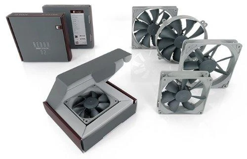 Noctua NF-P14S REDUX-1200 PWM computer cooling system Kompiuterio dėklas Fan 14 cm Pilkas