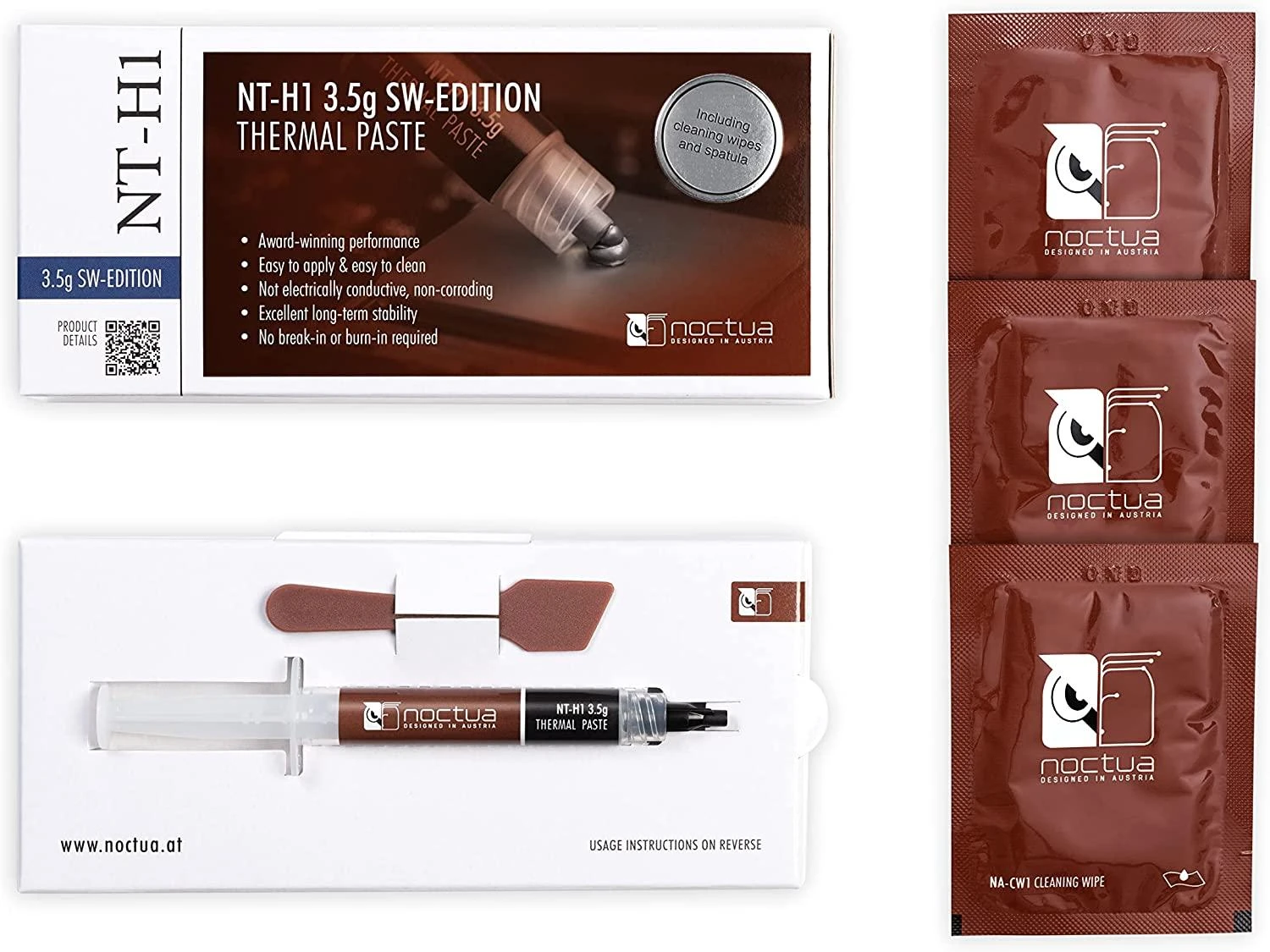 „Noctua NT-H1 SW Edition“ paruošti makaronai – 3,5 g