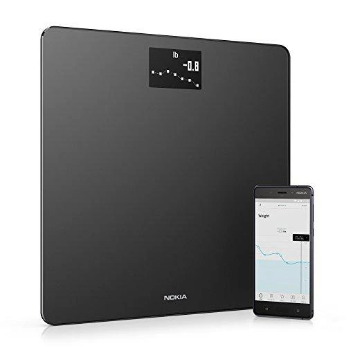 Withings Body išmaniosios svarstyklės, juodos spalvos (WBS06-Black-All-Inter)