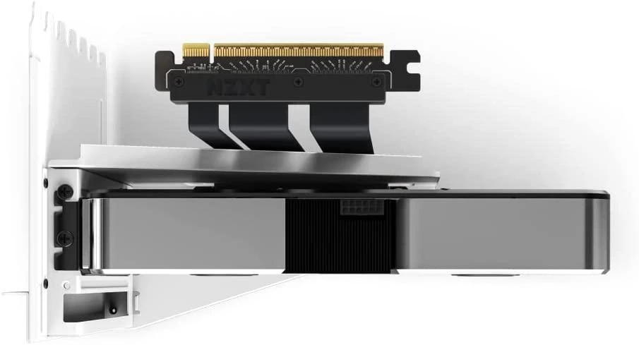 NZXT vertikalios vaizdo plokštės tvirtinimo kronšteinas NZXT (PCIE 4.0) balta