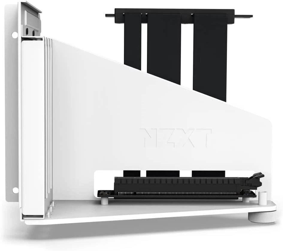NZXT vertikalios vaizdo plokštės tvirtinimo kronšteinas NZXT (PCIE 4.0) balta