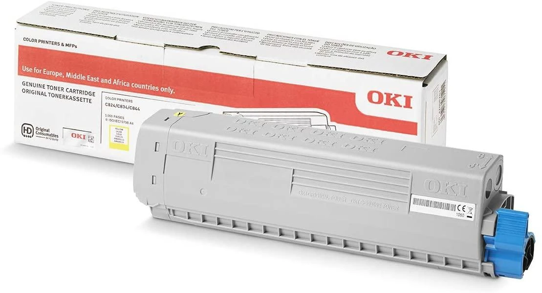 OKI 47095701 tonerio kasetė Originalus Geltona 1 vnt