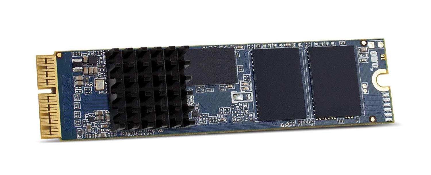 OWC Aura Pro X2 SSD 1TB Mac Pro 2013 radiatorius