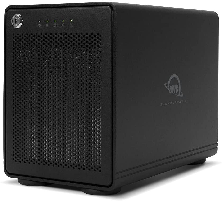 Serveris OWC ThunderBay 4 macierz na 4xSSD/HDD 2xThunderbolt 3