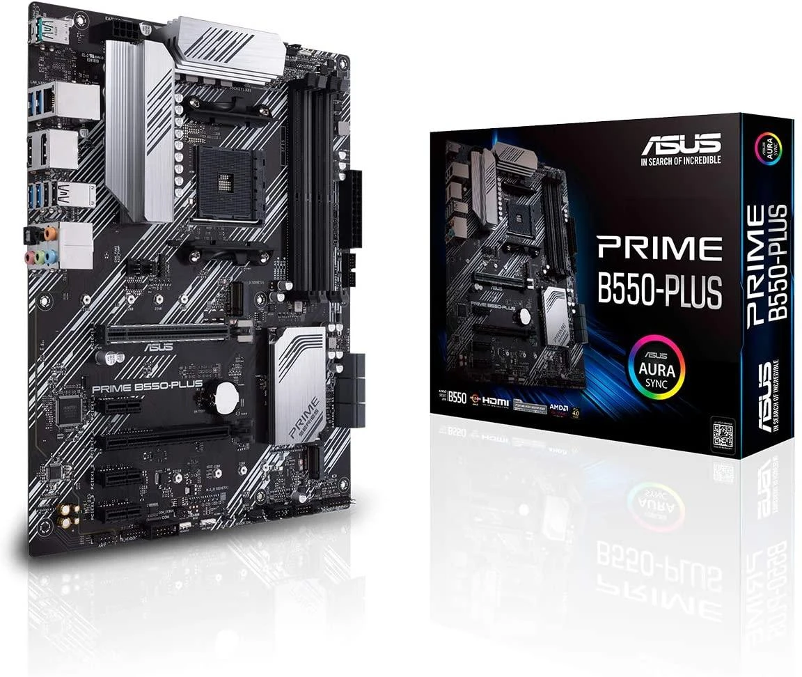Pagrindinė plokštė ASUS PRIME B550-PLUS