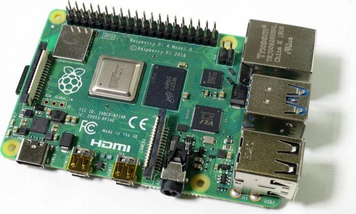 Raspberry Pi 4 modelis B WiFi DualBand Bluetooth 2GB RAM 1.8GHz