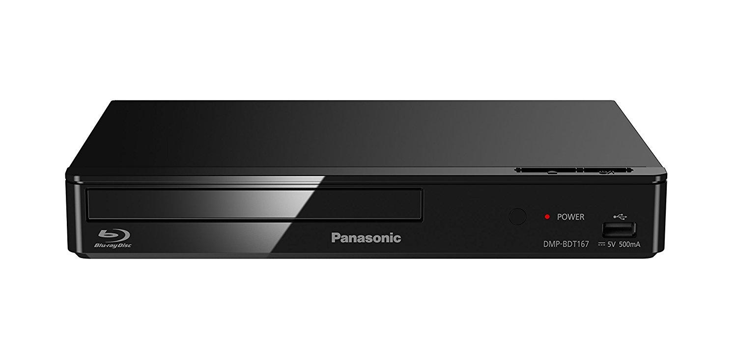 Vaizdo grotuvas „Panasonic Blu-ray“ diskų grotuvas DMP-BDT167EG, Xvid, MKV, MP4, FLAC, MP3, AAC, ALAC, DSD, „Wi-Fi“, USB jungtis