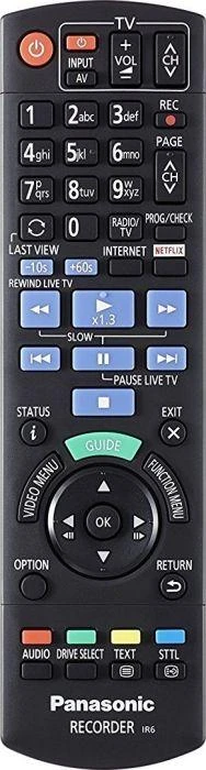 Vaizdo grotuvas Panasonic DMR-UBS70EGS UHD Blu-ray įrašymo įrenginys 500 GB HDD 2x DVB-S imtuvas Sidabrinė
