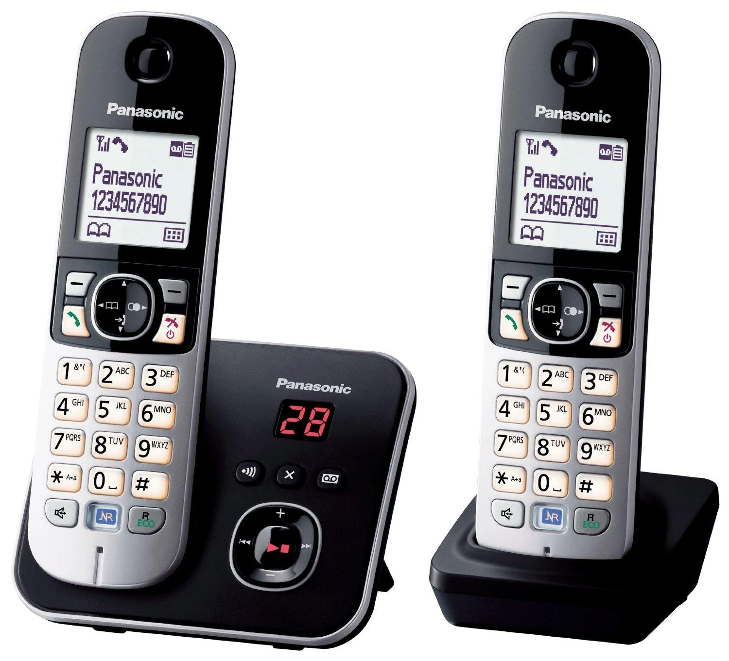 Panasonic KX-TG6822GB juoda