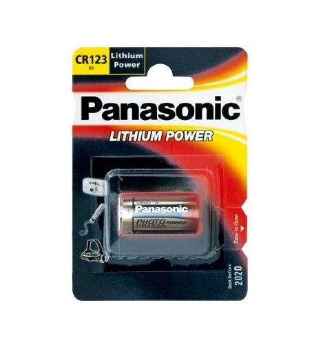 Panasonic cr123 Ličio jonų Elementas 3V 1vnt
