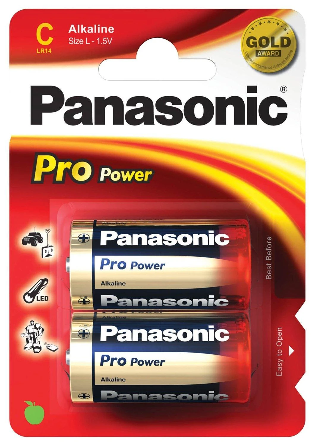PANASONIC PRO LR14/2BP Elementai