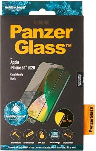 Panzer Glass PanzerGlass | Apple | Skirta iPhone 12/12 Pro | Stiklas | Juodas | 100% prisilietimas; Danga netoksiška | Tinkamas atvejams