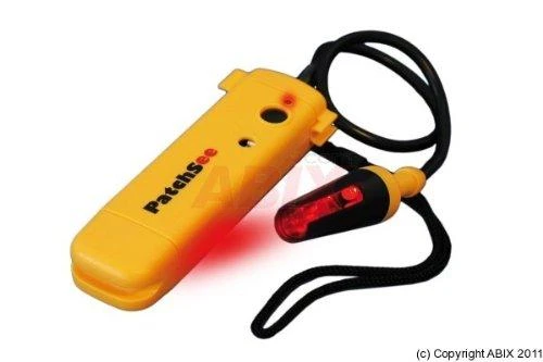 Patchsee apšvietimo įrankis PRO-Patchlight, švytintis raudonai