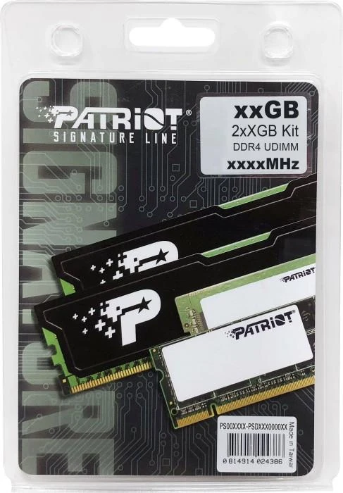 RAM Patriot Parašas, DDR4, 16 GB, 3200MHz, CL22 (PSD416G3200K)