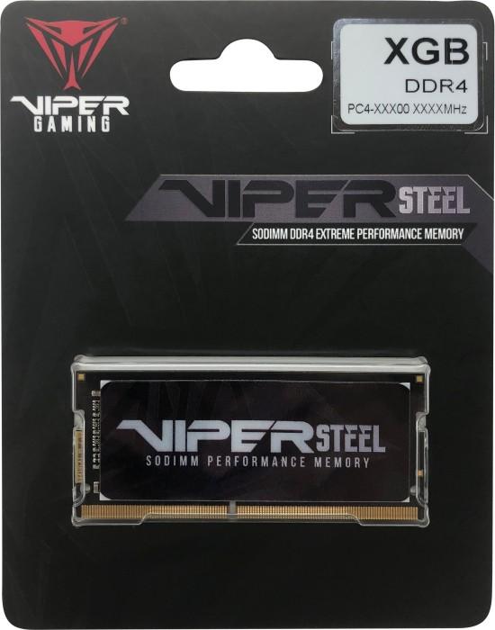 RAM Kompiuterio atmintinė Patriot Viper Steel, SODIMM, DDR4, 32 GB, 2400 MHz, CL15 (PVS432G240C5S)
