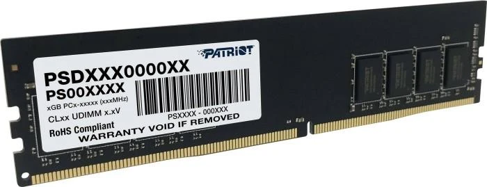 RAM Patriot SL DDR4 32GB 3200MHz UDIMM , EAN: 814914027158