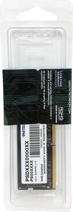 RAM Patriot SL DDR4 32GB 3200 MHz SODIMM , EAN: 814914027233