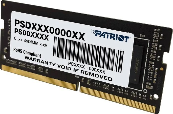 RAM Patriot SL DDR4 32GB 3200 MHz SODIMM , EAN: 814914027233