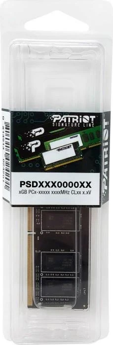 RAM Patriot SL DDR4 32GB 3200 MHz SODIMM , EAN: 814914027233