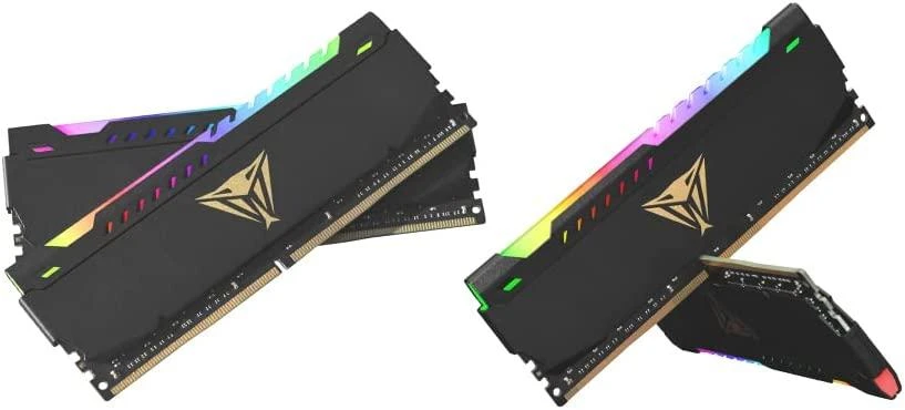 Operatyvioji atmintis RAM PATRIOT Viper Steel RGB DDR4 32GB 2x16GB 3600MHz w/ Juodas heatshield Dual Kit
