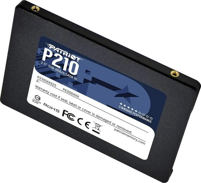 Kietasis vidinis diskas Patriot P210 SSD SATA III 2.5", 1 TB