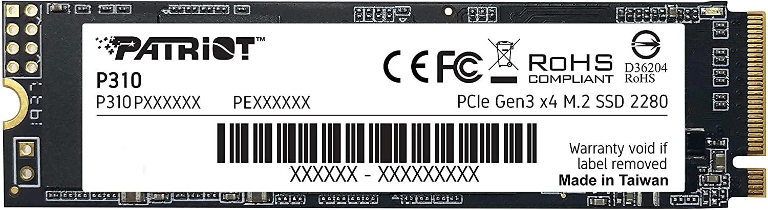 PATRIOT P310 240GB M2 2280 PCIe SSD NVME
