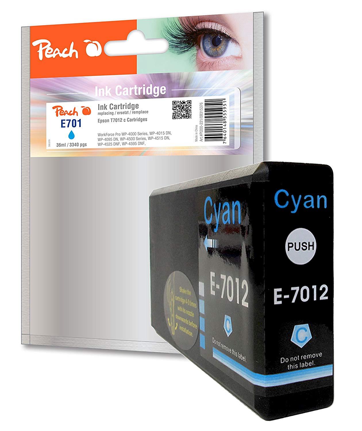 Peach žydras rašalas PI200-221 – suderinamas su Epson T7012