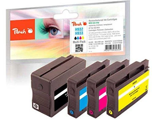 Peach rašalo rašalas, skirtas HP932/933 MultiPackPlus spausdintuvui (PI300-708)