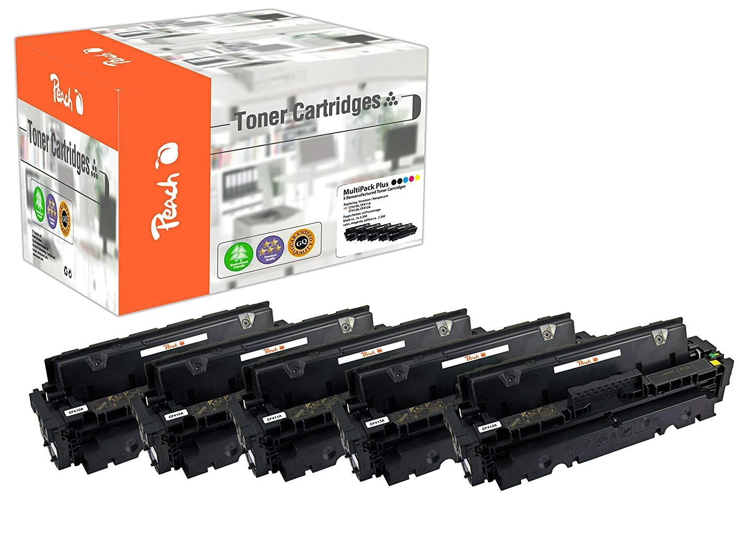 Toneris Peach HP No. 410A MultiPackPlus