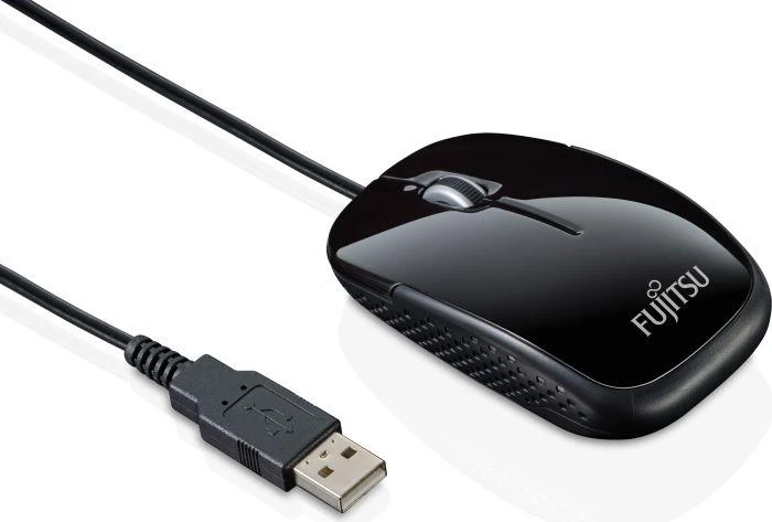 Fujitsu M420NB kompiuterinė pelė USB A tipo Optinis 1000 DPI Abiems rankoms