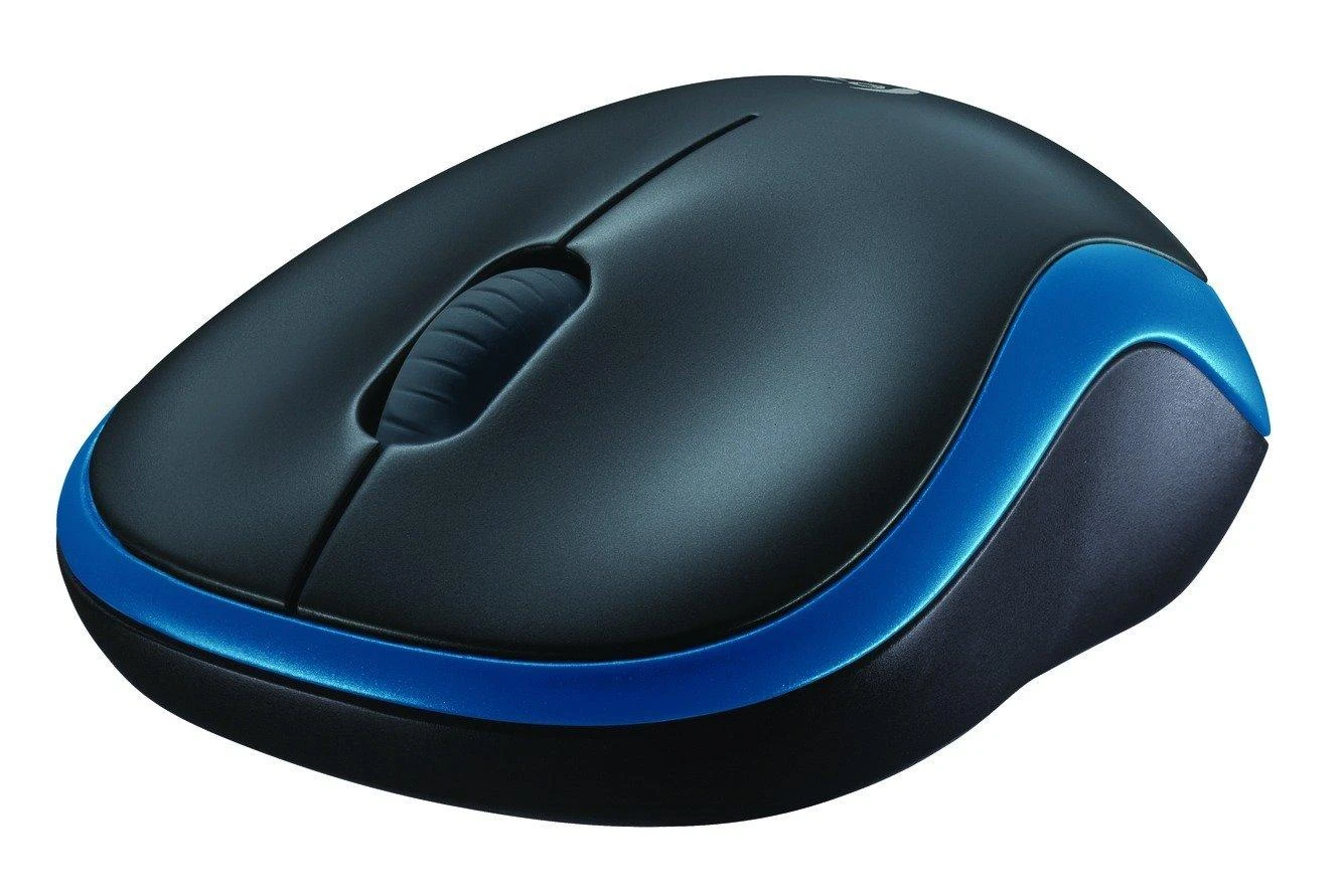 Bevielė pelė Logitech M185, Mėlyna